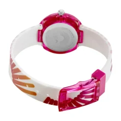 Clearance UPP Montre Beatty Multicolore cadran rose fond multicolore bracelet plastique multicolore