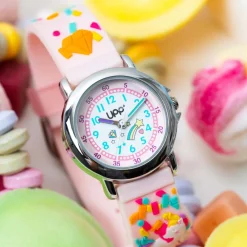 UPP Montre Fuzzy Rose Et Blanc* Montres Petits Prix