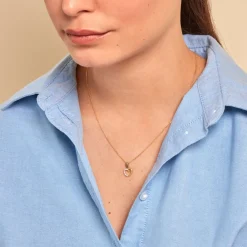 New Histoire d'Or Pendentif Aereda Or Jaune Oxyde De Zirconium