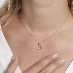 New Histoire d'Or Pendentif Aereda Or Jaune Oxyde De Zirconium