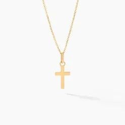 Hot Histoire d'Or Pendentif Alyssa Croix Or Jaune