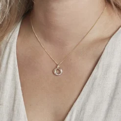 Discount Histoire d'Or Pendentif Amaiur Or Tricolore Oxydes De Zirconium