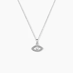 Histoire d'Or Pendentif Amelot Argent Blanc Oxyde De Zirconium