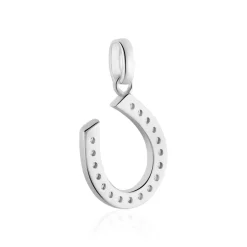 Discount Histoire d'Or Pendentif Amelot Argent Blanc Oxyde De Zirconium