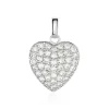 Histoire d'Or Pendentif Amelot Argent Blanc Oxyde De Zirconium* Pendentifs|Pendentifs