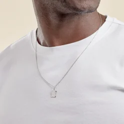 Histoire d'Or Pendentif Ange Parchemin Or Blanc* Bijoux Personnalisés|Pendentifs