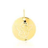 Histoire d'Or Pendentif Ange Rond Or Jaune* Pendentifs|Pendentifs