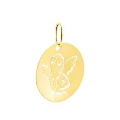 Histoire d'Or Pendentif Ange Rond Or Jaune* Pendentifs|Pendentifs