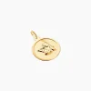 Histoire d'Or Pendentif Ange Rond Or Jaune* Bijoux Personnalisés|Pendentifs