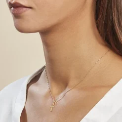 Histoire d'Or Pendentif Basilissa Croix De Vie Or Jaune* Pendentifs|Pendentifs