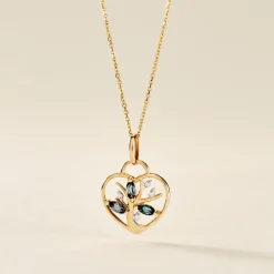 Hot Histoire d'Or Pendentif Baylee Or Jaune Topaze Oxyde De Zirconium