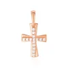 Histoire d'Or Pendentif Canice Croix Or Rose Oxyde De Zirconium* Pendentifs|Pendentifs