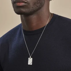 New Histoire d'Or Pendentif Ceren Argent Blanc