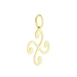 Histoire d'Or Pendentif Cobeia Croix Basque Or Jaune* Pendentifs|Pendentifs