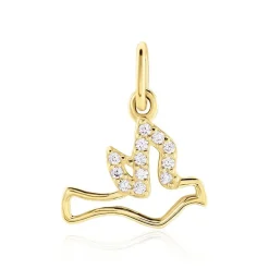 Histoire d'Or Pendentif Columnia Or Jaune Oxyde De Zirconium* Pendentifs|Pendentifs