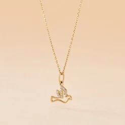 Histoire d'Or Pendentif Columnia Or Jaune Oxyde De Zirconium* Pendentifs|Pendentifs