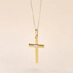 Histoire d'Or Pendentif Cornell Or Jaune Oxyde De Zirconium* Pendentifs|Pendentifs