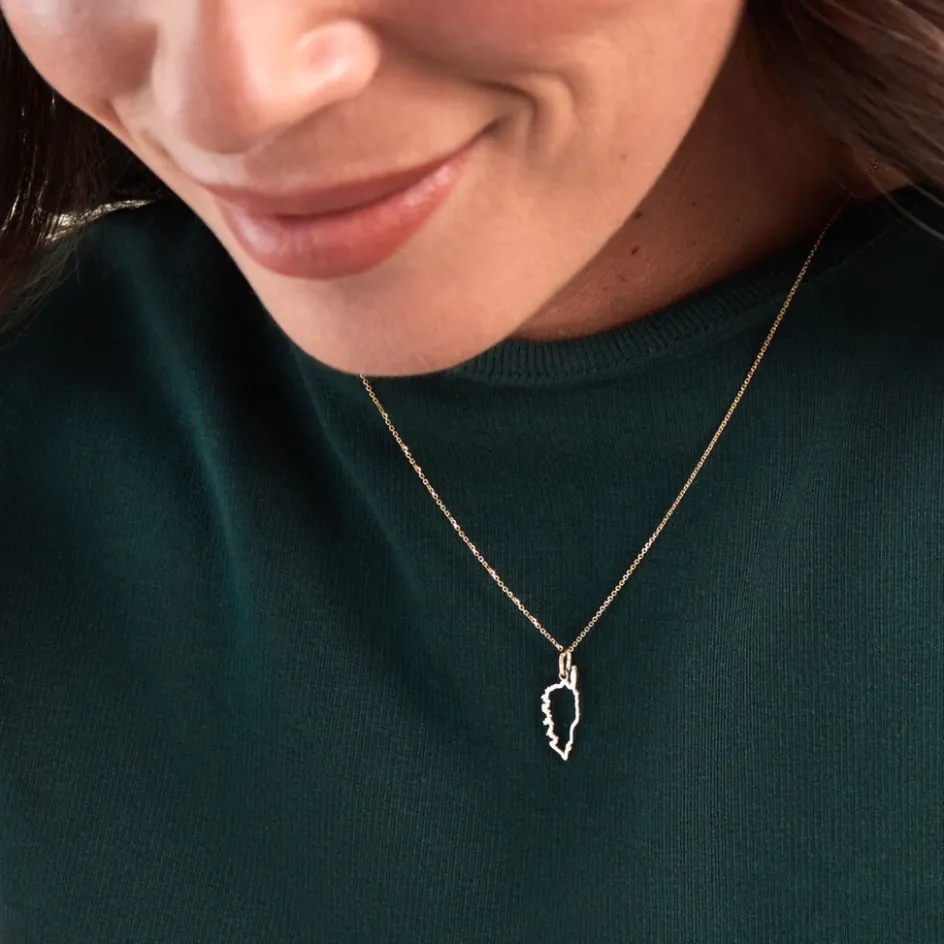 Outlet Histoire d'Or Pendentif Corsica or jaune
