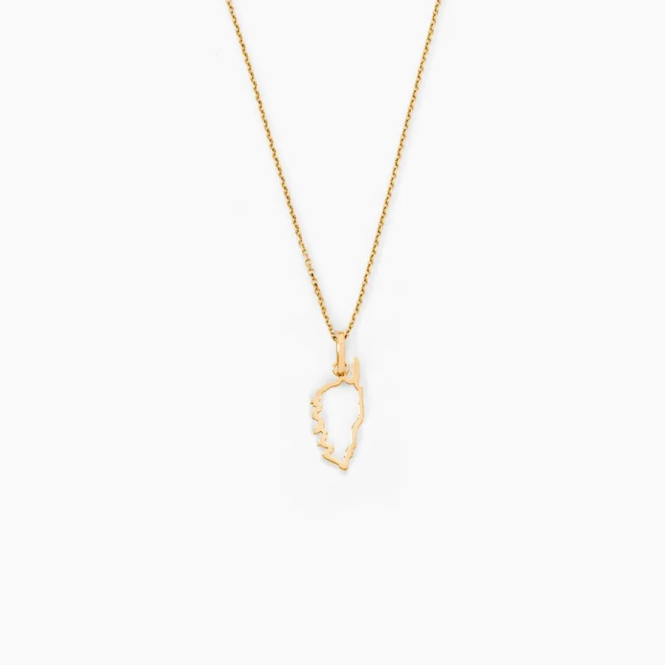 Outlet Histoire d'Or Pendentif Corsica or jaune