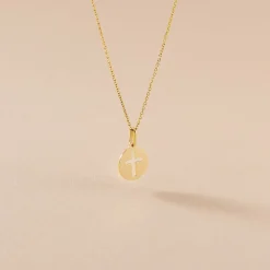 Hot Histoire d'Or Pendentif Crystin Or Jaune