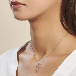 Histoire d'Or Pendentif Desilia Ciselée Argent Blanc* Colliers|Pendentifs