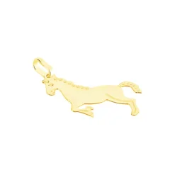 Histoire d'Or Pendentif Egide Cheval Or Jaune* Pendentifs|Pendentifs
