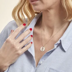 New Histoire d'Or Pendentif Elio S Argent Blanc