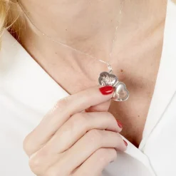 Histoire d'Or Pendentif Ellya Argent Blanc* Pendentifs|Pendentifs