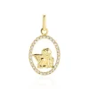 Histoire d'Or Pendentif Engin Or Jaune Oxyde De Zirconium* Pendentifs|Pendentifs