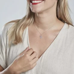 Online Histoire d'Or Pendentif Estrellita Ange Or Blanc