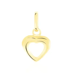 Discount Histoire d'Or Pendentif Eudocie Coeur Bombe Or Jaune