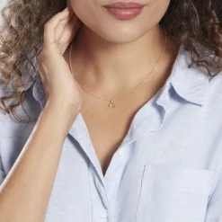 Discount Histoire d'Or Pendentif Eudocie Coeur Bombe Or Jaune