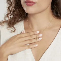 Histoire d'Or Pendentif Eudocie Coeur Bombe Or Jaune* Pendentifs|Pendentifs