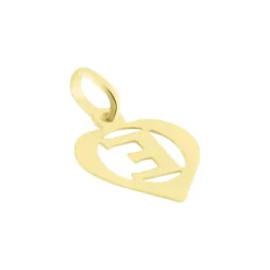 Sale Histoire d'Or Pendentif Eudocie Coeur Lettre Or Jaune