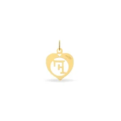 Histoire d'Or Pendentif Eudocie Coeur Lettre Or Jaune* Pendentifs|Pendentifs