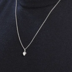 Histoire d'Or Pendentif Eudocie Coeur Lisse Or Blanc* Pendentifs|Pendentifs