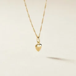 Histoire d'Or Pendentif Eudocie Coeur Lisse Or Jaune* Colliers|Pendentifs