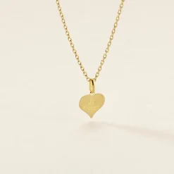 Histoire d'Or Pendentif Eudocie Coeur Message Or Jaune* Pendentifs|Pendentifs