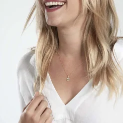 Histoire d'Or Pendentif Eudocie Coeur Trefle Or Jaune* Pendentifs|Pendentifs