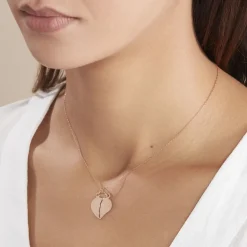 Histoire d'Or Pendentif Eudocie or rose