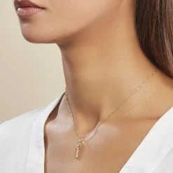 Histoire d'Or Pendentif Fatilia Clef Coeur Or Jaune* Pendentifs|Pendentifs