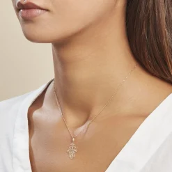 Histoire d'Or Pendentif Fatima Or Jaune