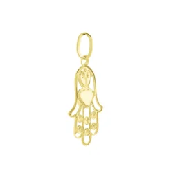 Histoire d'Or Pendentif Fatima Or Jaune Oxyde De Zirconium* Pendentifs|Pendentifs