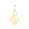 Discount Histoire d'Or Pendentif Fausta Musique Or Jaune