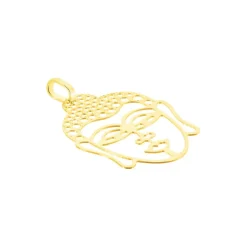 Best Histoire d'Or Pendentif Fazzia Bouddha Or Jaune