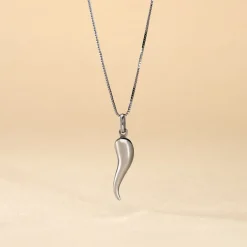 Histoire d'Or Pendentif Felicette Corne Abondance Or Blanc* Pendentifs|Pendentifs