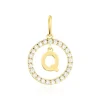 New Histoire d'Or Pendentif Gabe Or Jaune Oxyde De Zirconium