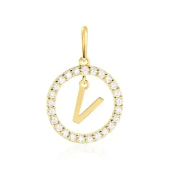 Histoire d'Or Pendentif Gabe Or Jaune Oxyde De Zirconium