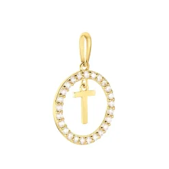 Histoire d'Or Pendentif Gabe Or Jaune Oxyde De Zirconium* Pendentifs|Pendentifs