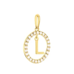 New Histoire d'Or Pendentif Gabe Or Jaune Oxyde De Zirconium